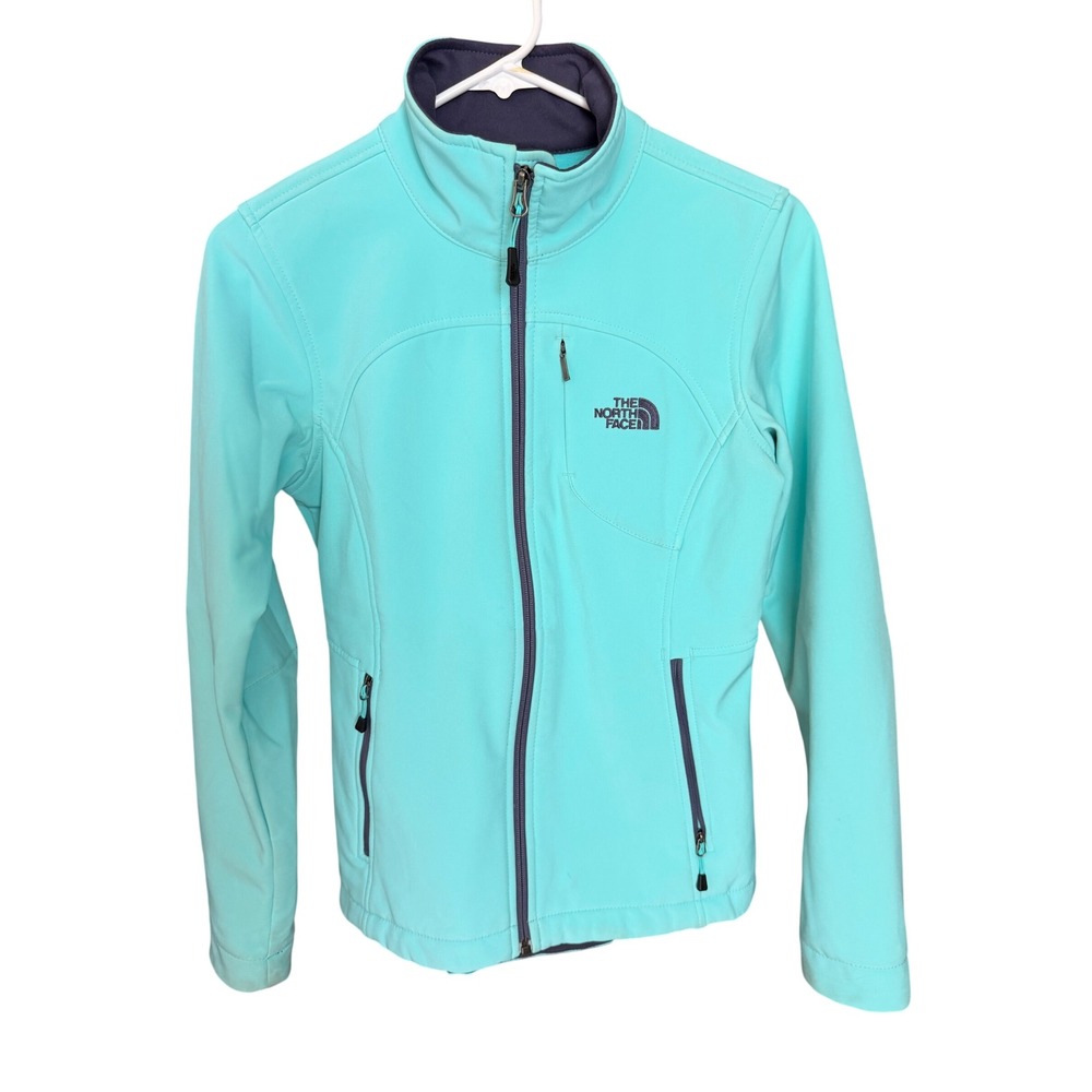 The North Face Apex Bionic Softshell Jacket Teal Size XS